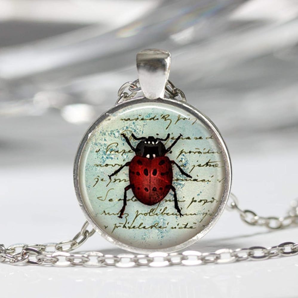 RENARD BIJOUX てんとう虫　ネックレス RENARD BIJOUX (レナードビジュー) TOMATO ネックレス レッド